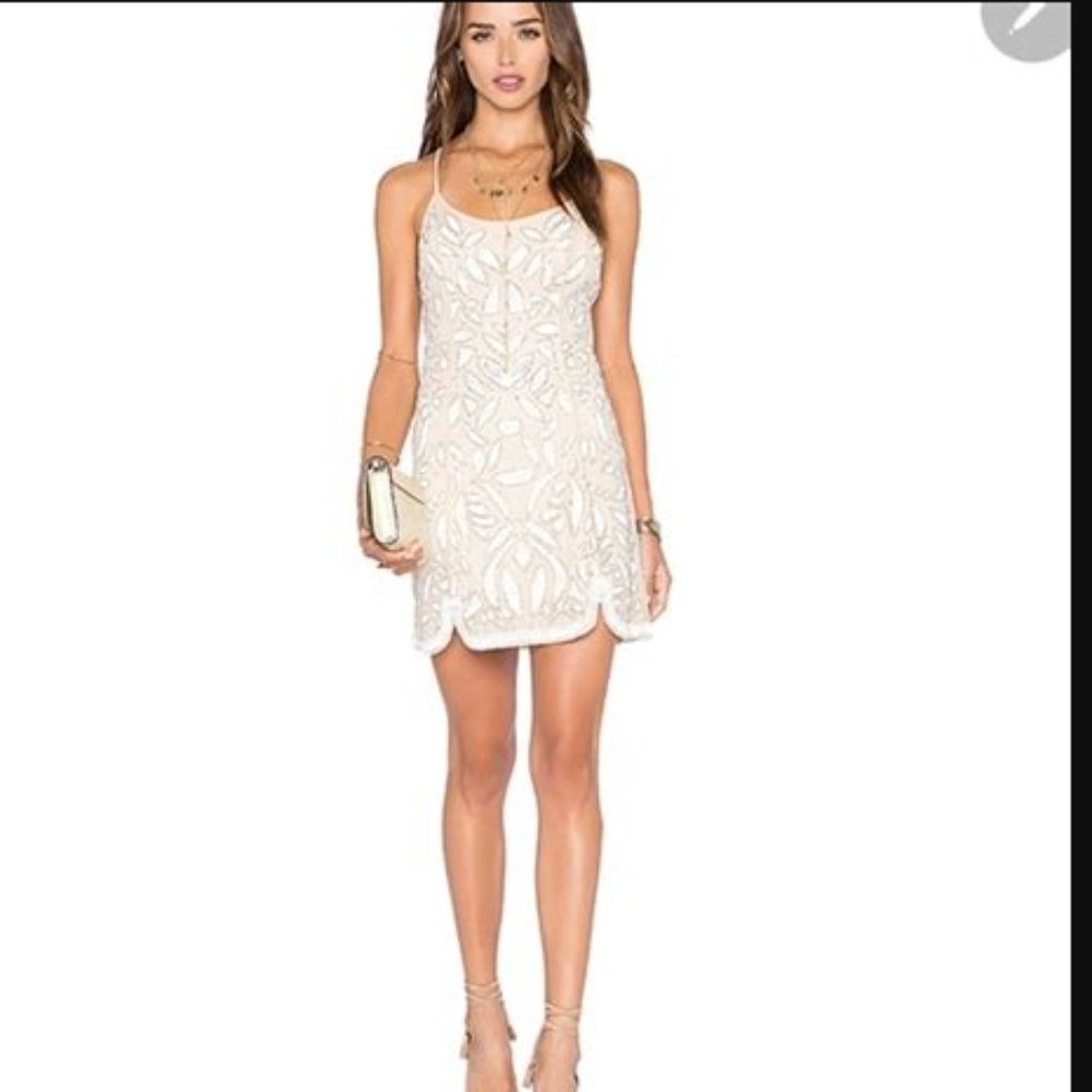 NBD X REVOLVE beaded Madeline mini dress